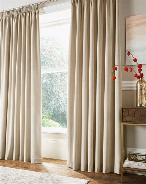 velvet pencil pleat curtains 90x90.